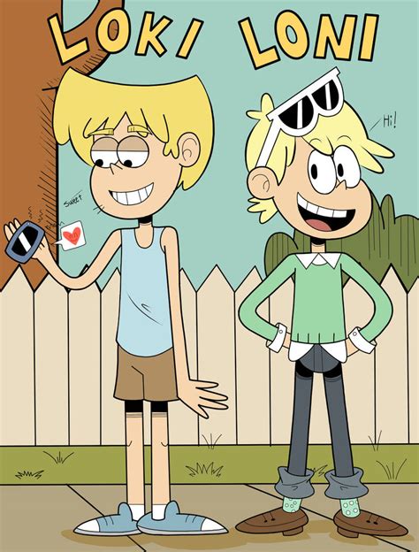 Loki And Loni Loud The Loud House By Alexander Draws On Deviantart