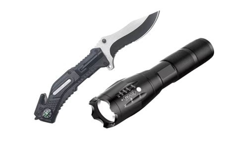 Up To 78 Off On Tactical Flashlight And First Groupon Goods