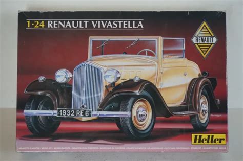 MAQUETTE ANCIENNE NEUVE En Boite Renault Vivastella Heller 1 24 Ème N