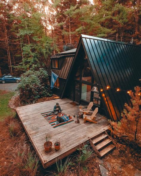 Esta Preciosa Mini Casa En El Bosque Tiene Una Arquitectura Singular