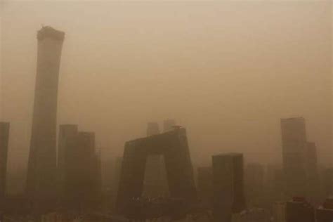 China Issues Blue Alert For Sandstorms The Asian Age Online Bangladesh