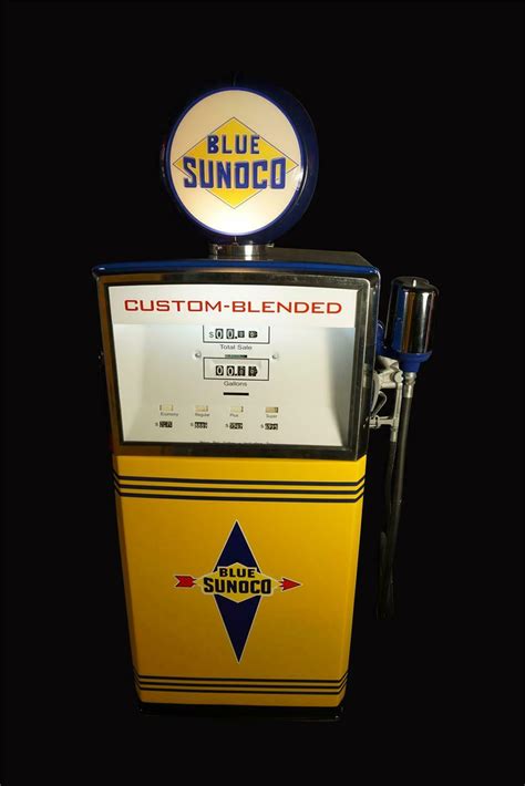 Highly Sought After 1960s Sunoco Gasoline Wayne Custom Blended Restored