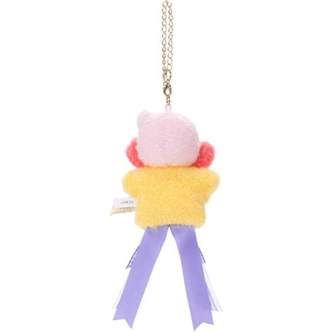 Kirby Mascot Plush Keychain Warp Star Strap Smiling Warp Kirby - Kirby ...