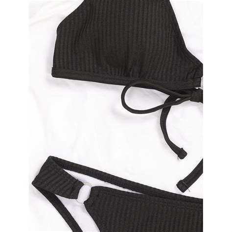 Push Up Bikiniler Mikro Bikini Seti Seksi Kadın Mayolar Kadın Katı Mayo