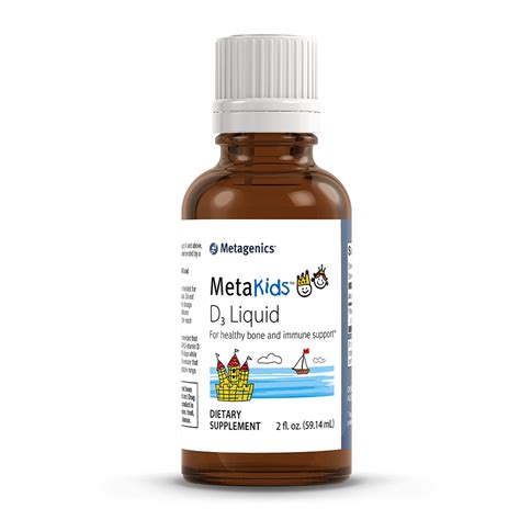 Metagenics Metakids D3 Liquid Artisan Derma