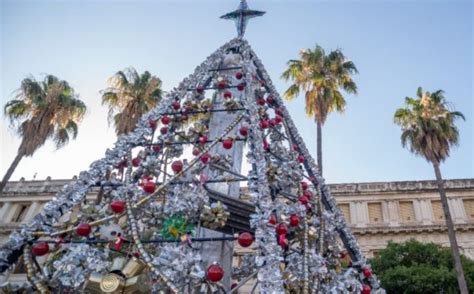 Córdoba Encendieron El árbol De Navidad Con Más De 10 000 Objetos