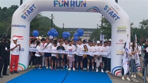 Koi Gelar Fun Run Olympic Day 2022 1500 Tiket Ludes Terjual Dalam 2