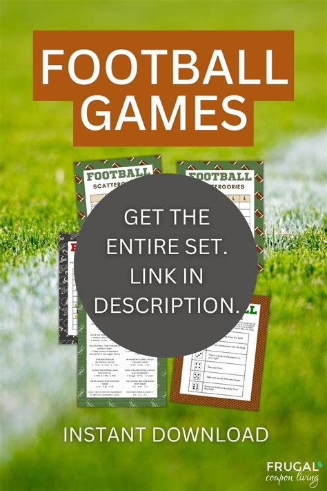 Football Dice Game – Frugal Coupon Living