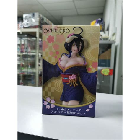 Ready Stock Taito Overlord Iv Albedo Coreful Figure Sakura