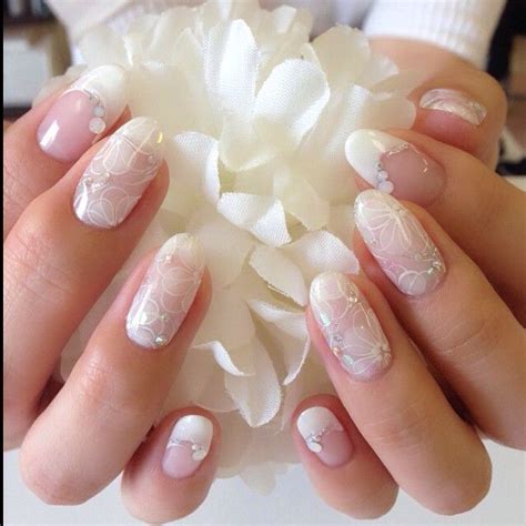 ネイル大好き花嫁さん必見＊最旬可愛いブライダルネイルカタログ♡ Marry マリー Wedding Nails Design