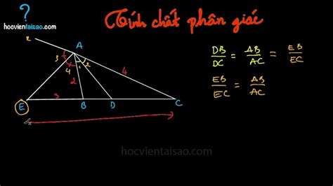 Đường Phân Giác Của Tam Giác Cân Định Nghĩa Tính Chất Và Ứng Dụng