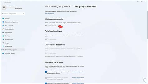 Activar Modo Desarrollador Windows 11 Modo Para Desarrolladores