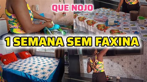 Faxina Completa Na Cozinha Fiquei Um Semana Sem Limpeza Tava Um Nojo