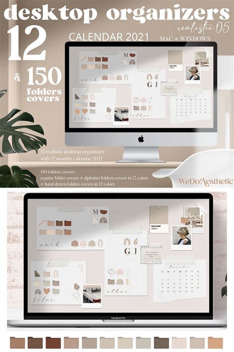 Pin on Aesthetic Desktop Wallpaper Organizer Mac Windows