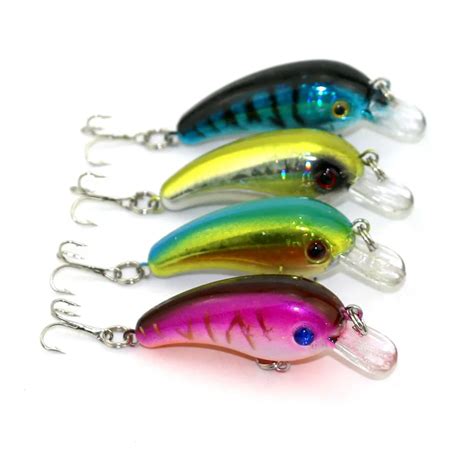 Pcs Mini Crankbait Swimbait Fishing Lures Plastic Isca Artificial Hard