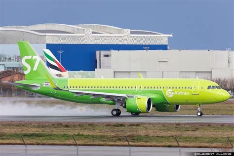 S7 Siberia Airlines Airbus A320 271N Cn 9486 F WWIZ V Flickr