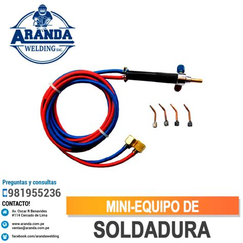 MINI EQUIPO DE SOLDADURA ARANDA WELDING Premium Welding Products