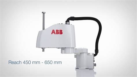 Abb Robotics Selective Compliance Articulated Robot Arm Scara Youtube