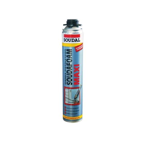 Pistoletowa pianka montażowa MAXI SOUDAL 870 ml PIA MX PI 850