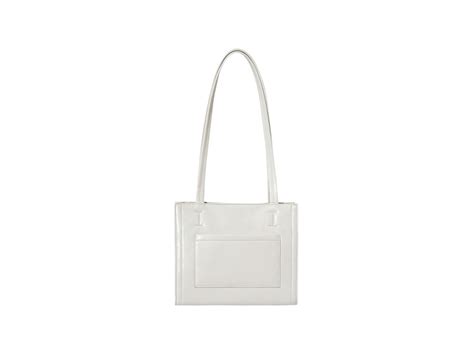 Sasom Stand Oil Oblong Bag Mini In Vegan Leather Cream