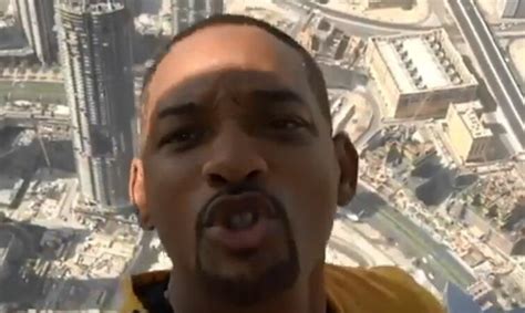 Video Will Smith Atop Burj Khalifa Who Is Watching Al Bawaba