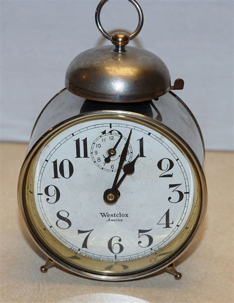 Antique Westclox America Alarm Clock by bclockman on Etsy