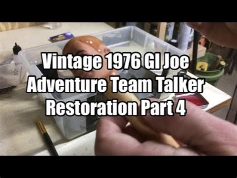 Vintage Gi Joe Adventure Team Talker Restoration Part Youtube