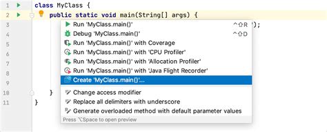 Run Debug Configurations Intellij Idea