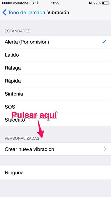 Crea Tu Propia Vibraci N En El Iphone