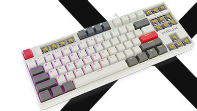 KRUX ATAX PRO RGB CREATOR RETRO GATERON YELLOW PRO Klawiatura Cena