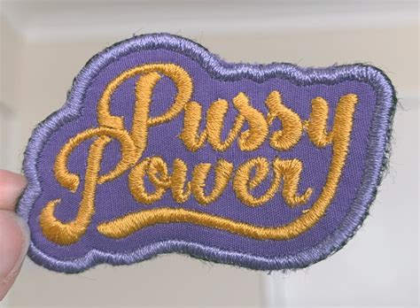 Feminist Patches Feminist Patch Pussy Power Patch Etsy