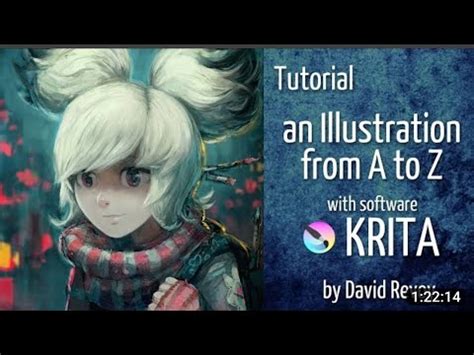 Full Krita Illustration Tutorial Youtube