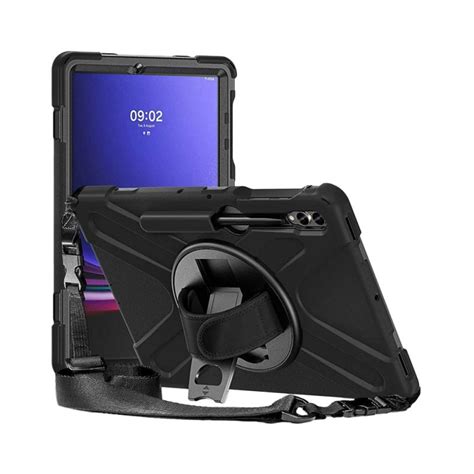 Rugged Case With Stylus Holder For Samsung Tab S9 Fe 10 9 X510 X516 Tab S9 X710 X716 Geewiz