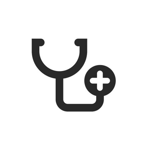 Stethoscope Black Vector Images Over 39 000