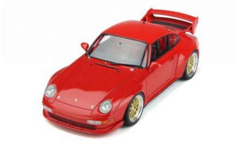 Miniature Porsche 993 1 18 GT Spirit 911 3 8 RSR Rouge 1997 Voiture