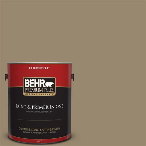 BEHR Premium Plus 1 Gal 710D 5 Mississippi Mud Flat Exterior Paint