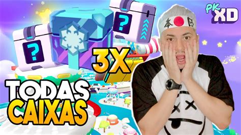 Achamos Todas As Caixas Secretas Da Atualiza O De Natal Do Pk Xd Youtube