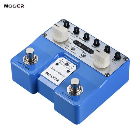 Mooer Reverie Chorus Guitar Effect Pedal 5 Chorus Modes 8 Enhancing