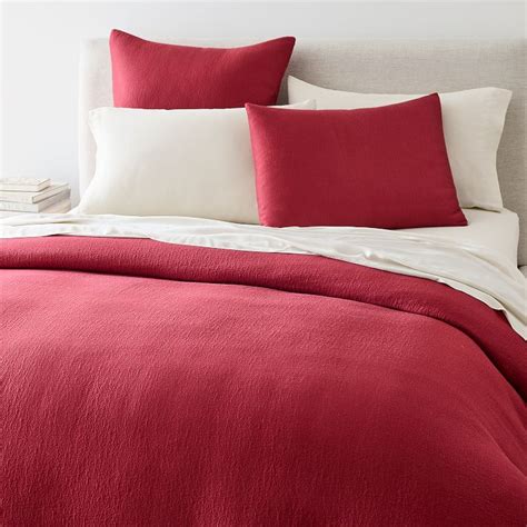 Silky Tencel™ And Cotton Matelasse Duvet Cover And Shams West Elm