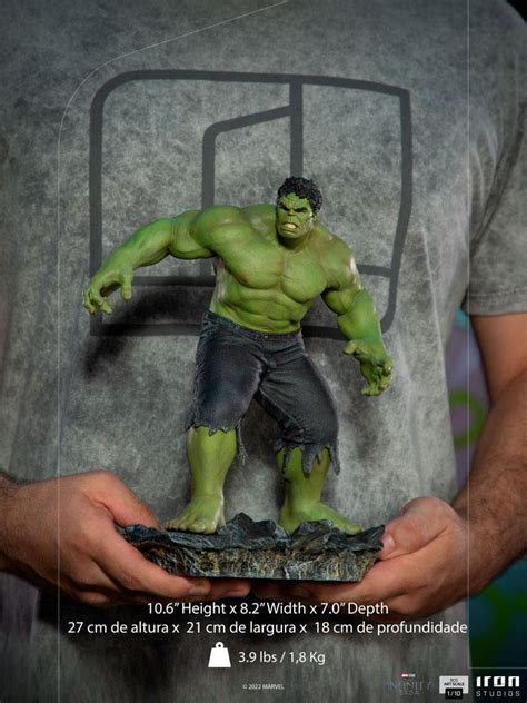 Estatua Hulk Battle Of Ny The Infinity Saga Bds Art Scale Cm