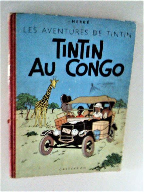 Les Aventures de Tintin Tintin au Congo by Hergé Bon Couverture