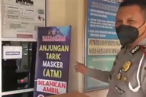 Satpas Satlantas Polres Banyuasin Sediakan Atm Unik Demi Tekan