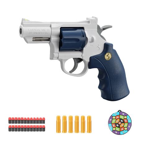 Buy Classic Revolver Soft Bullet Toy Zp Shell Ejection Soft