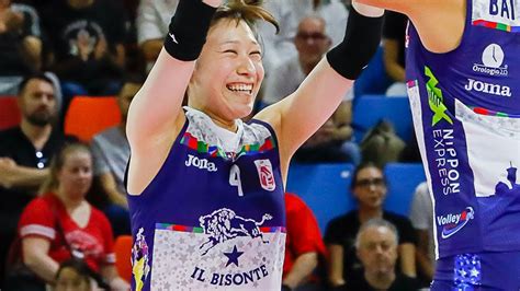 Mayu Ishikawa First Match In Italy In Scandicci Firenze Lega Volley