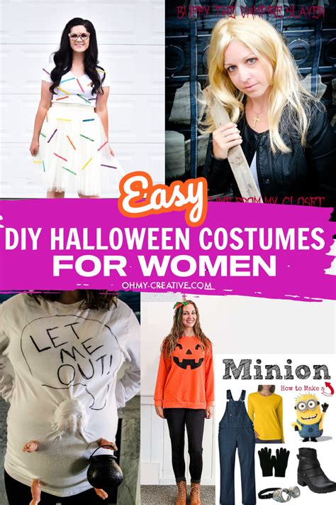 10 Cute And Easy Diy Costumes For Women Oh My Creative