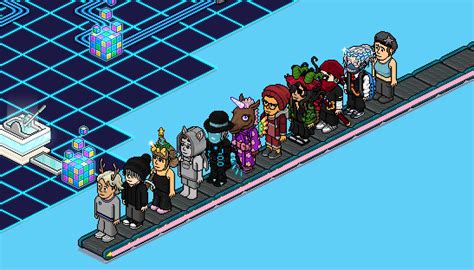 Tutorial Emblemas No Evento Habbo NFT Milestone HabboNight A Noite