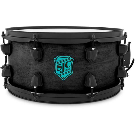 SJC Drums Pathfinder Snare Drum 14 X 6 5 In Midnight Black Satin