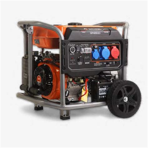 Portable Generator Set Gr Grupel Gasoline Engine Single