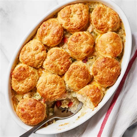 Chicken Pot Pie With Biscuits And Cream Of Chicken Soup A Culinary