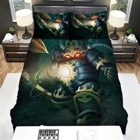 League Of Legends Abyssal Nautilus Splash Art Bedding Sets Duvet Cover Flatsheet T For Wife